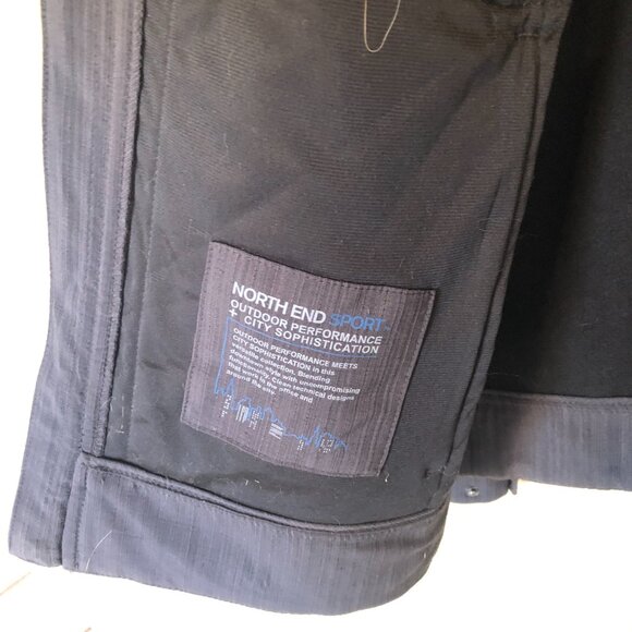 North End Sport Rolls Royce Softshell Jacket 2 Sided Reflective Zip Large Rapper - Picture 8 of 8